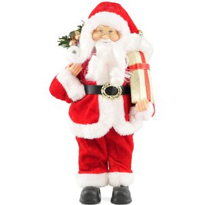 The Magic Toy Shop Christmas Santa Claus Standing Figurine Ornament Festive Decoration The Magic Toy Shop Christmas Santa Claus Standing Figurine Ornament Festive Decoration