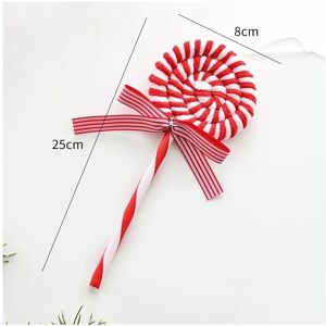 YETP STAR (Little lollip) 1/6Pcs Christmas Lollipop Candy Cane Pendant Xmas Tree Hanging B YETP STAR (Little lollip) 1/6Pcs Christmas Lollipop Candy Cane Pendant Xmas Tree Hanging B