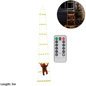 Unbranded (warm white -3m) LED Christmas Ladder Lights with Santa Claus Doll String Light Unbranded (warm white -3m) LED Christmas Ladder Lights with Santa Claus Doll String Light