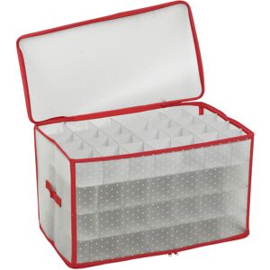 URBN Living (112 Baubles) Christmas Tree Decorations Storage Baubles Ball Case Bag with Zipp URBN Living (112 Baubles) Christmas Tree Decorations Storage Baubles Ball Case Bag with Zipp