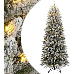 (with led, 120 cm) vidaXL Artificial Christmas Tree with Flocked Snow Christmas (with led, 120 cm) vidaXL Artificial Christmas Tree with Flocked Snow Christmas