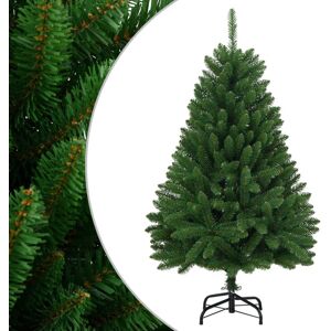 vidaXL 120 cm Green Hinged Artificial Christmas Tree - Tree vidaXL 120 cm Green Hinged Artificial Christmas Tree - Tree