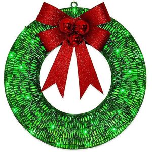 Unbranded Pre-lit Outdoor Christmas Wreath Decoration, Christmas Decorations Outdoor Sacre Unbranded Pre-lit Outdoor Christmas Wreath Decoration, Christmas Decorations Outdoor Sacre