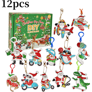 Unbranded (Style D) Christmas Diamond Painting Advent Calendar 24 Days Countdown Blind Box Unbranded (Style D) Christmas Diamond Painting Advent Calendar 24 Days Countdown Blind Box