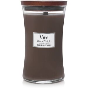 WoodWick Large Hourglass Candle Sand/Driftwood - Premium Soy Blend Wa WoodWick Large Hourglass Candle Sand/Driftwood - Premium Soy Blend Wa