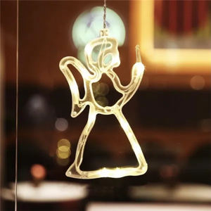 winwin (Angel) Novelty Christmas Window Decoration Hanging Lights winwin (Angel) Novelty Christmas Window Decoration Hanging Lights
