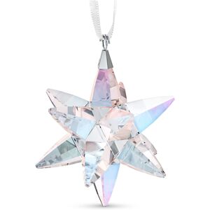 SWAROVSKI Shimmer Star Ornament Medium Multicolored Swarovski Crystals on Whit SWAROVSKI Shimmer Star Ornament Medium Multicolored Swarovski Crystals on Whit