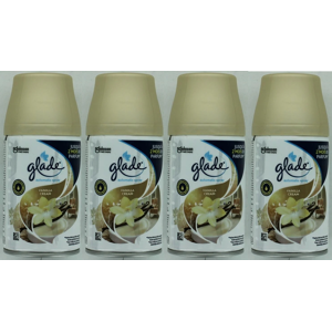 4 x Glade Automatic Spray Refill 269ml - Vanilla Cream 4 x Glade Automatic Spray Refill 269ml - Vanilla Cream