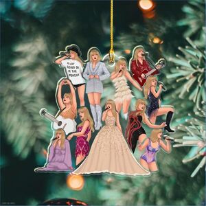 Unbranded (D) Taylor Swift The Eras Tour Pendant Christmas Hanging Ornaments Decoration Fo Unbranded (D) Taylor Swift The Eras Tour Pendant Christmas Hanging Ornaments Decoration Fo