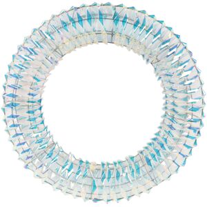 URBN Living (30cm Iridescent) Wreath Decoration with Xmas LED Christmas Decor Hanging Orname URBN Living (30cm Iridescent) Wreath Decoration with Xmas LED Christmas Decor Hanging Orname