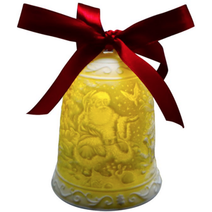 Shiseido Lovely Christmas Bell Mini Lithophane Dome LED Tealight - Santa Claus Shiseido Lovely Christmas Bell Mini Lithophane Dome LED Tealight - Santa Claus