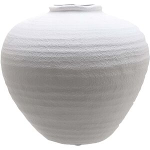 Hill Interiors Regola Large Matt White Ceramic Vase Hill Interiors Regola Large Matt White Ceramic Vase