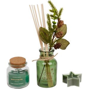 URBN Living (Mistletoe Fir) 100ml Reed Perfume Diffuser Scented Candle Aromatherapy Gift Box URBN Living (Mistletoe Fir) 100ml Reed Perfume Diffuser Scented Candle Aromatherapy Gift Box