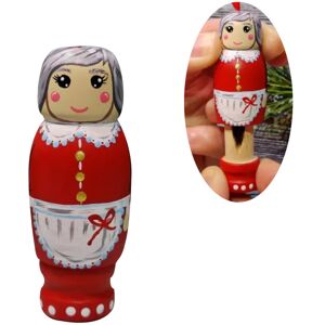 Unbranded (style 2) Funny Wooden Santa Claus 3D Christmas Tree Ornament Unbranded (style 2) Funny Wooden Santa Claus 3D Christmas Tree Ornament