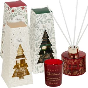 URBN Living (1 of Each) 80ml Reed Diffuser Christmas Tree Box Gift Home Aromatherapy Home Fr URBN Living (1 of Each) 80ml Reed Diffuser Christmas Tree Box Gift Home Aromatherapy Home Fr