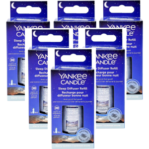 6 x Yankee Candle Electric Sleep Diffuser Refill 14ml - Starry Slumber 6 x Yankee Candle Electric Sleep Diffuser Refill 14ml - Starry Slumber