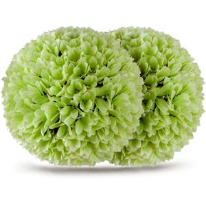 Casart 2 PCS Artificial Plant Topiary Balls Faux Boxwood 28cm Balls-Green Casart 2 PCS Artificial Plant Topiary Balls Faux Boxwood 28cm Balls-Green