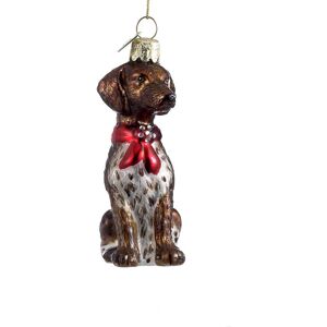 Kurt S Adler Noble Gems German Shorthaired Pointer Glass Ornament Christmas Kurt S Adler Noble Gems German Shorthaired Pointer Glass Ornament Christmas