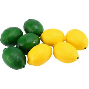 Tlily 8 Pack Artificial Lemons Fruit for Vase Filler Home Kitchen Party Decoration, Ye Tlily 8 Pack Artificial Lemons Fruit for Vase Filler Home Kitchen Party Decoration, Ye