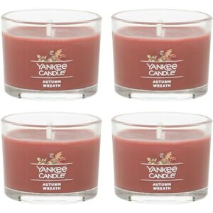 Yankee Candle Signature Votive Mini Candle Jar Autumn Wreath Scent Natural Soy Yankee Candle Signature Votive Mini Candle Jar Autumn Wreath Scent Natural Soy