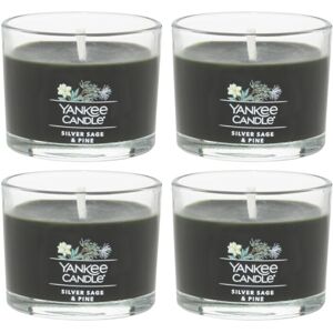 Yankee Candle Minis Jar Silver Sage & Pine 1.3 OZ (Pack of 4) Yankee Candle Minis Jar Silver Sage & Pine 1.3 OZ (Pack of 4)