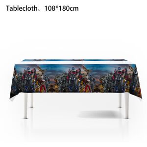 Unbranded (Table Cloth) Party Supplies Transformers Decoration Balloons Banner Cake Table Unbranded (Table Cloth) Party Supplies Transformers Decoration Balloons Banner Cake Table