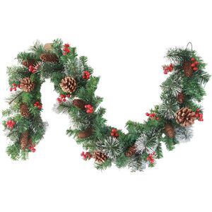 Unbranded (Garland, 1.8m/5.9ft) Christmas 69ft Xmas Mantle Fireplace Arch Garland With Ope Unbranded (Garland, 1.8m/5.9ft) Christmas 69ft Xmas Mantle Fireplace Arch Garland With Ope