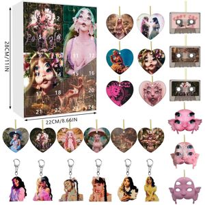 Unbranded (Style A) Martinez 24pcs Melanie Blind Box Xmas Gift Figurine Countdown Pendant Unbranded (Style A) Martinez 24pcs Melanie Blind Box Xmas Gift Figurine Countdown Pendant