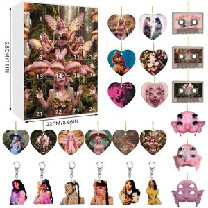 Unbranded (Style B) Martinez 24pcs Melanie Blind Box Xmas Gift Figurine Countdown Pendant Unbranded (Style B) Martinez 24pcs Melanie Blind Box Xmas Gift Figurine Countdown Pendant