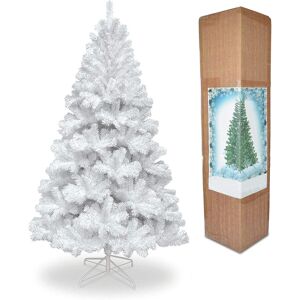 SHATCHI 4Ft/1.2m Alaskan Pine Snow White Artificial Christmas Tree 230 Tips SHATCHI 4Ft/1.2m Alaskan Pine Snow White Artificial Christmas Tree 230 Tips