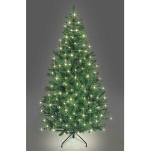 SHATCHI 5ft/150cm Pre Lit Artificial Christmas Tree Alaskan Pine Green 350 Tips, 130 War SHATCHI 5ft/150cm Pre Lit Artificial Christmas Tree Alaskan Pine Green 350 Tips, 130 War