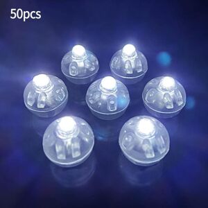 Unbranded (white) 50Pcs Individual LED Balloon Lights Tiny Wireless Battery Craft Glow Par Unbranded (white) 50Pcs Individual LED Balloon Lights Tiny Wireless Battery Craft Glow Par