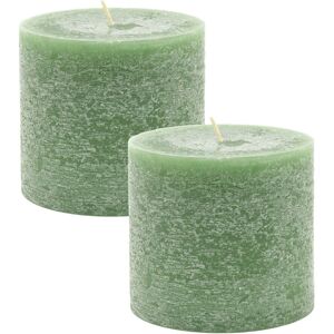 Carousel Home Pack of 2 Dark Green Unscented Pillar Candle Church Pillar Candle Votive Lante Carousel Home Pack of 2 Dark Green Unscented Pillar Candle Church Pillar Candle Votive Lante