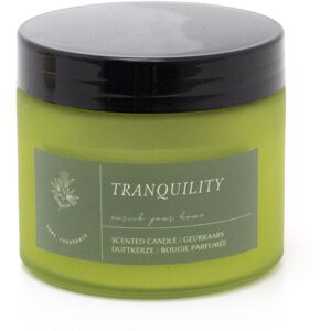 Carousel Home Tranquility - Scented Candle in Glass Jar White Wax Aromatherapy Scented Candl Carousel Home Tranquility - Scented Candle in Glass Jar White Wax Aromatherapy Scented Candl