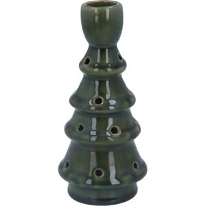 Carousel Home LED Christmas Tree Candlestick Green Ceramic Tree Shaped Candle Holder Taper Carousel Home LED Christmas Tree Candlestick Green Ceramic Tree Shaped Candle Holder Taper