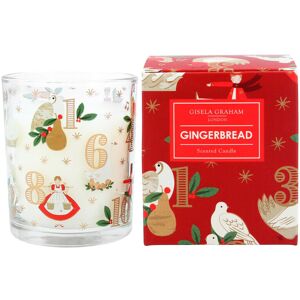 Carousel Home 12 Days Of Christmas Candle Gingerbread Scented Candle and Holder Glass Cand Carousel Home 12 Days Of Christmas Candle Gingerbread Scented Candle and Holder Glass Cand