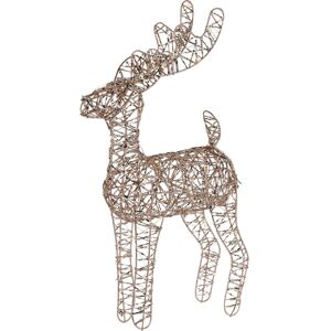 Carousel Home Gold Christmas LED Reindeer Light up Reindeer Christmas Decoration Gold Meta Carousel Home Gold Christmas LED Reindeer Light up Reindeer Christmas Decoration Gold Meta