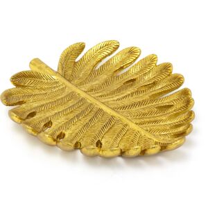 Carousel Gold Resin Palm Leaf Trinket Dish Tropical Polyresin Trinket Tray Storage Disp Carousel Gold Resin Palm Leaf Trinket Dish Tropical Polyresin Trinket Tray Storage Disp