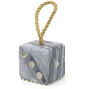Carousel Grey Marble Dice Shaped Doorstop Novelty Chunky Cube Marble Dice Door Stop I Carousel Grey Marble Dice Shaped Doorstop Novelty Chunky Cube Marble Dice Door Stop I