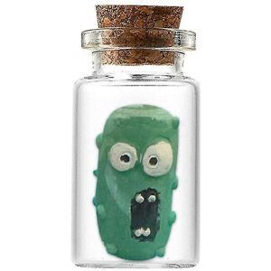 Unbranded (pickles) Mini Glass Bottled Screaming Pickle Sculpture Simple Sturdy Decorative Unbranded (pickles) Mini Glass Bottled Screaming Pickle Sculpture Simple Sturdy Decorative