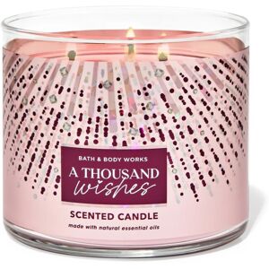 Bath & Body Works Bath and Body Works A THOUSAND WISHES 3-Wick Candle 14.5 Ounce Floral Bath & Body Works Bath and Body Works A THOUSAND WISHES 3-Wick Candle 14.5 Ounce Floral