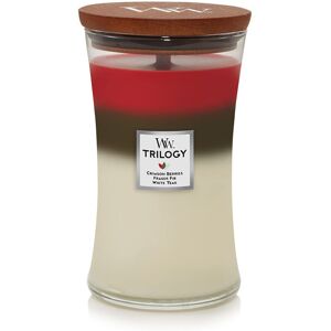 WoodWick Large Hourglass Candle Winter Garland - Premium Soy Blend Wax Pluswic WoodWick Large Hourglass Candle Winter Garland - Premium Soy Blend Wax Pluswic