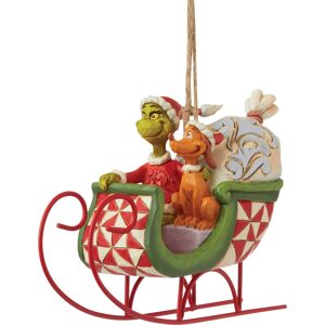 Enesco Jim Shore Dr. Seuss The Grinch and Max in Sleigh Hanging Orname Enesco Jim Shore Dr. Seuss The Grinch and Max in Sleigh Hanging Orname