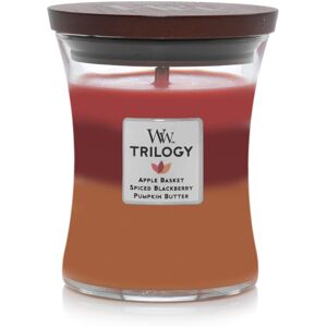 WoodWick Medium Hourglass Candle Autumn Harvest - Premium Soy Blend Wax Pluswi WoodWick Medium Hourglass Candle Autumn Harvest - Premium Soy Blend Wax Pluswi