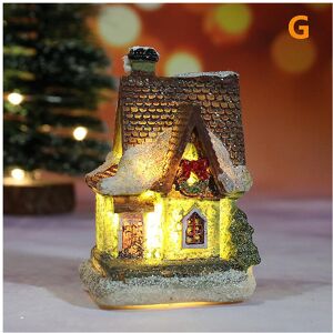 Unbranded (G) Christmas Decor House Statue LED Lawn Yard Light Outdoor Garden Decor Unbranded (G) Christmas Decor House Statue LED Lawn Yard Light Outdoor Garden Decor