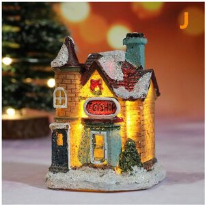 Unbranded (J) Christmas Decor House Statue LED Lawn Yard Light Outdoor Garden Decor Unbranded (J) Christmas Decor House Statue LED Lawn Yard Light Outdoor Garden Decor