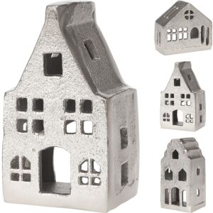Carousel Home Silver Metal House Shaped Tealight Candle Holder Christmas Tea Light House Carousel Home Silver Metal House Shaped Tealight Candle Holder Christmas Tea Light House