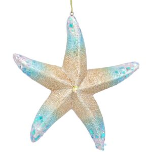 Carousel Home Starfish Christmas Bauble Under the Sea Star Christmas Tree Ornament - 12.5cm Carousel Home Starfish Christmas Bauble Under the Sea Star Christmas Tree Ornament - 12.5cm