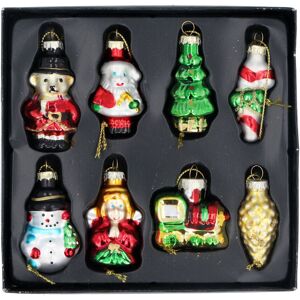 Carousel Home Set of 8 Nostalgia Christmas Baubles 8 Traditional Christmas Tree Ornaments Carousel Home Set of 8 Nostalgia Christmas Baubles 8 Traditional Christmas Tree Ornaments