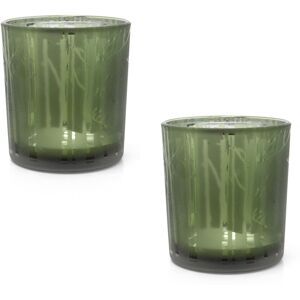 Carousel Home Pack of 2 Woodland Deer Christmas Tealight Holders Glass Candle Holders - 8cm Carousel Home Pack of 2 Woodland Deer Christmas Tealight Holders Glass Candle Holders - 8cm